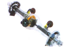 后橋總成,汽車(chē)教學(xué)模型